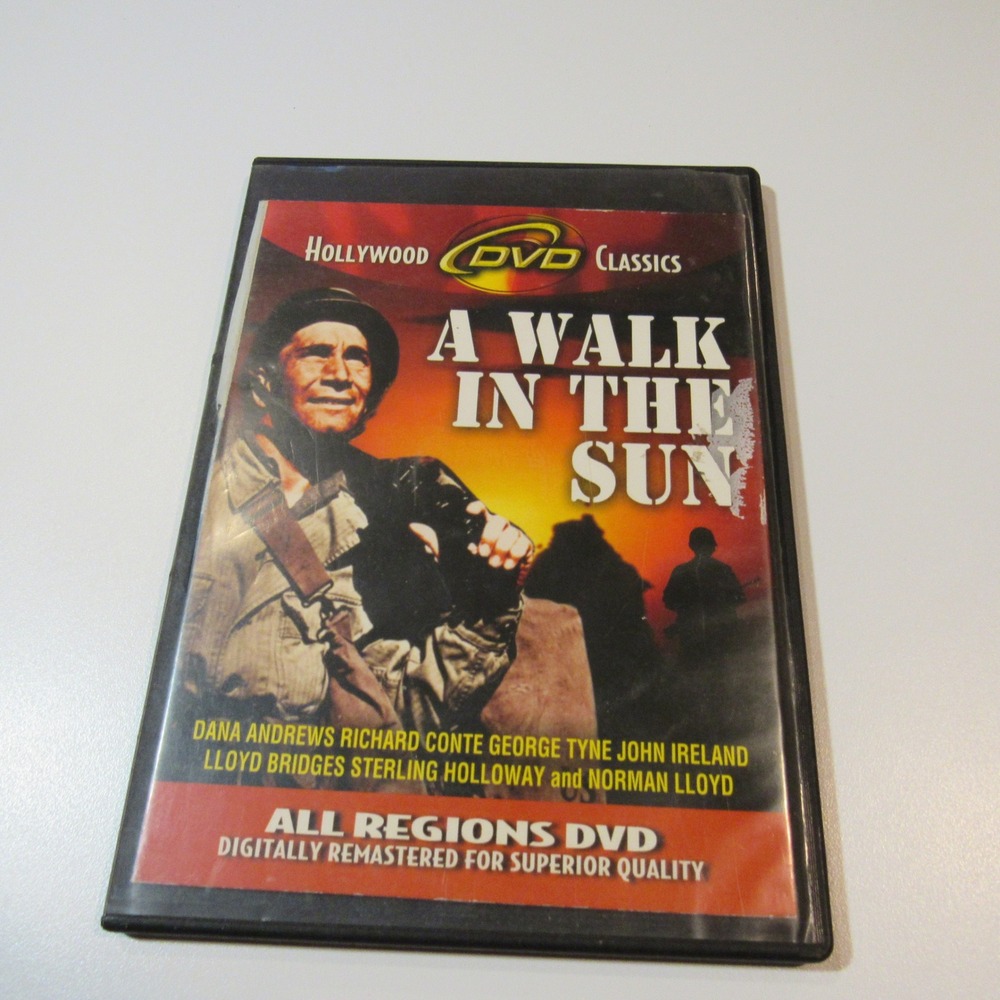 A Walk‎ in the Sun DVD Hollywood Classics All Regions War Movie